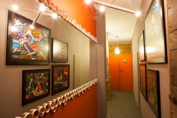 Como usar canos de PVC na decoração de ambientes 016