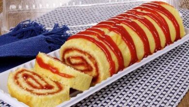 Receita de rocambole de goiabada