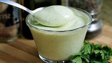 Receita de maionese verde