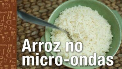 Como fazer arroz no microondas