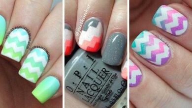 30 Ideias para unha decorada zig zag