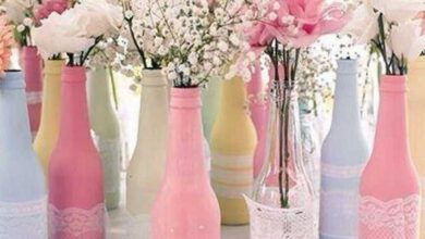 20 Ideias com garrafas de vidro para decorar