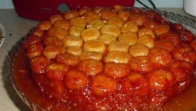 receita de torta de banana caramelizada tradicional