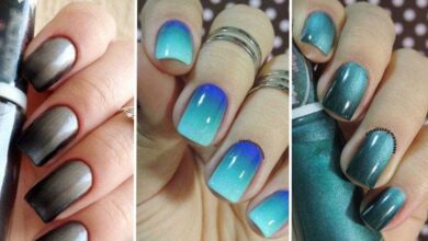 Como fazer Unhas degradê passo a passo