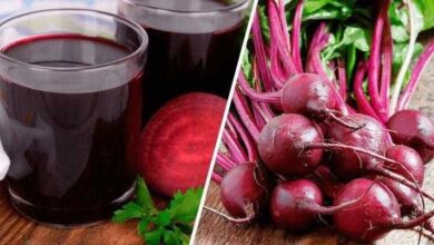 Suco de beterraba, maçã e cenoura com poder curativo