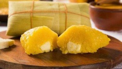 Como fazer Pamonha Recheada com Queijo