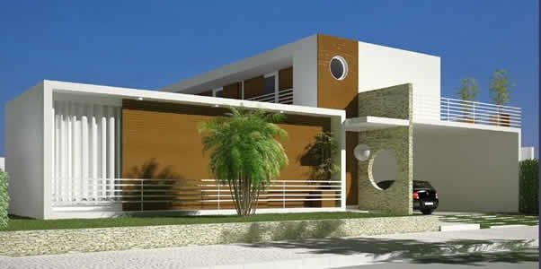 1749930264 758 35 Modelos de casas modernas para se inspirar Casa moderna 32