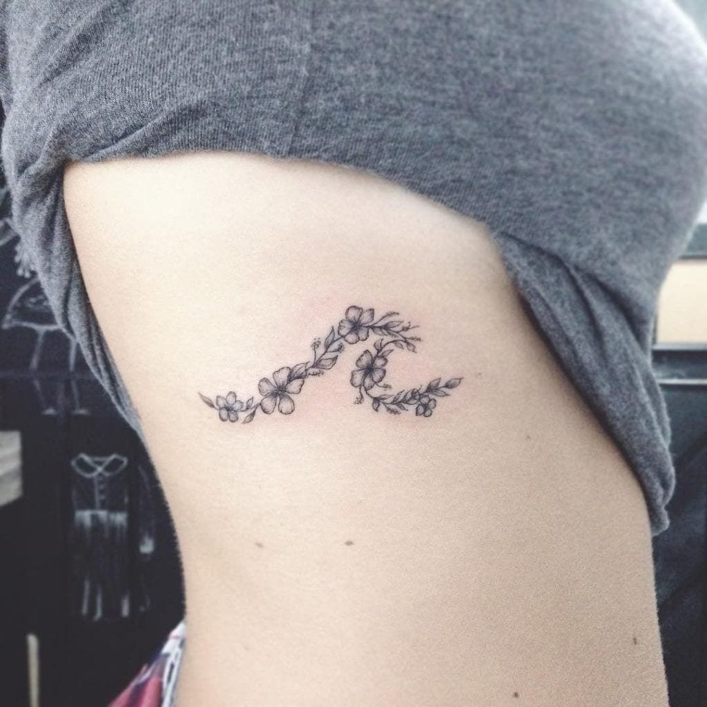 100 tatuagem de flores para você se inspirar a fazer