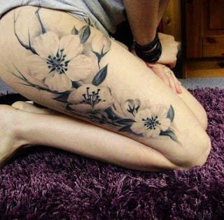 100 tatuagem de flores para você se inspirar a fazer