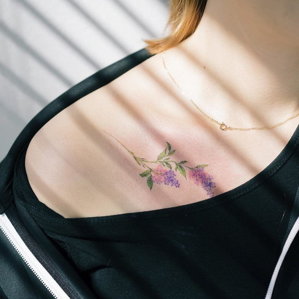 100 tatuagem de flores para você se inspirar a fazer