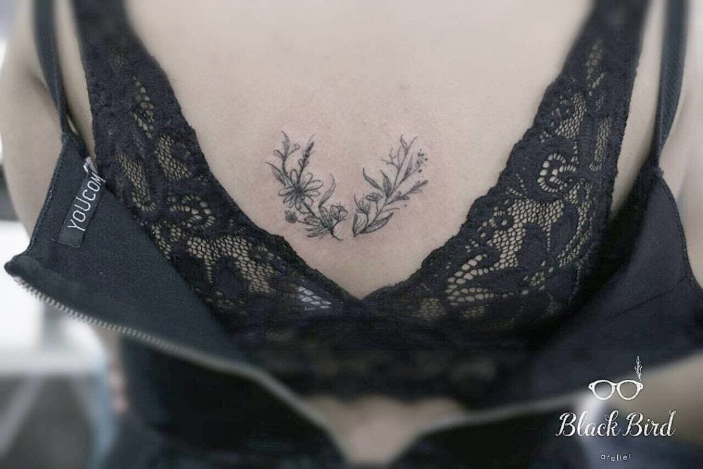 100 tatuagem de flores para você se inspirar a fazer