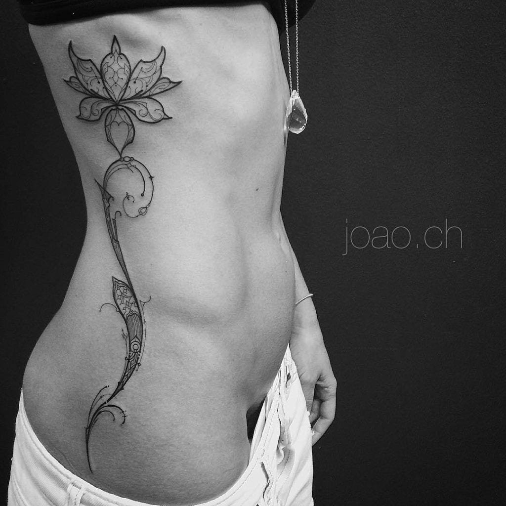 100 tatuagem de flores para você se inspirar a fazer