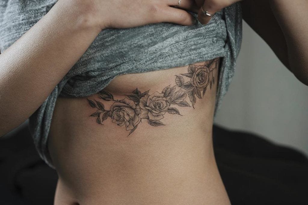 100 tatuagem de flores para você se inspirar a fazer