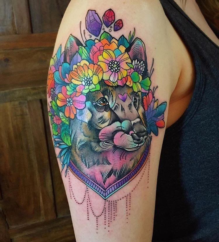 100 tatuagem de flores para você se inspirar a fazer