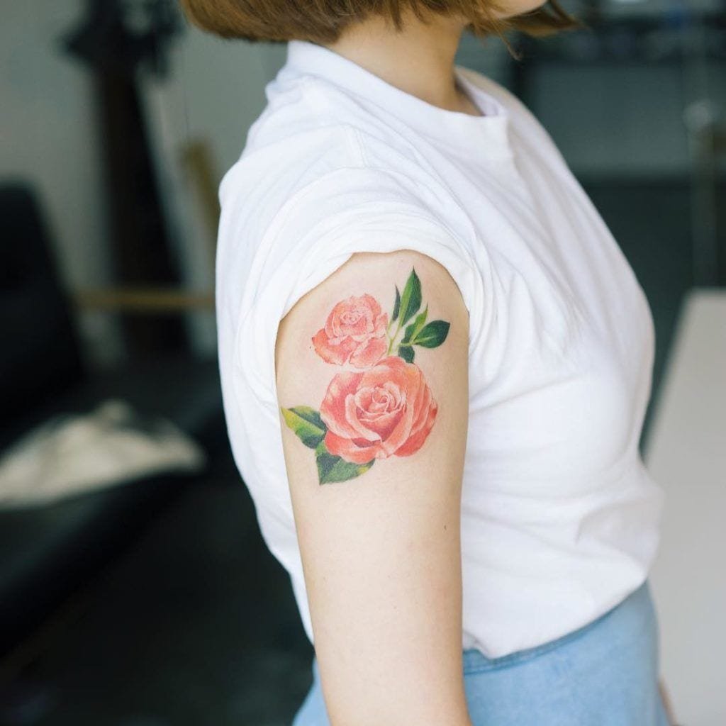 100 tatuagem de flores para você se inspirar a fazer