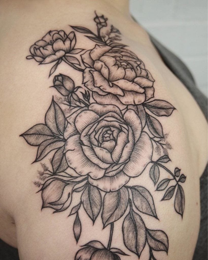 100 tatuagem de flores para você se inspirar a fazer