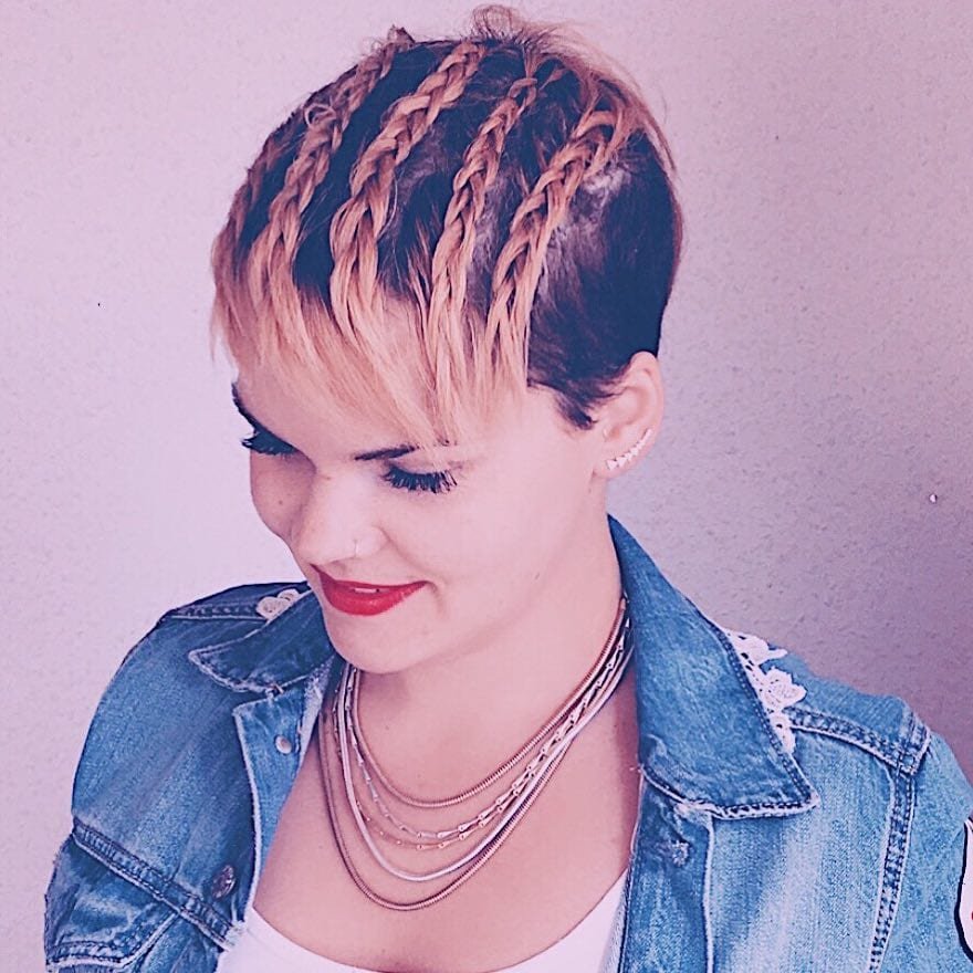 95 penteados para cabelo curto que você vai amar