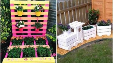 Ideias com pallets para fazer no jardim