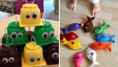 10 ideias de jogo de pescaria para crianças