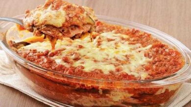 Lasanha de Berinjela à Bolonhesa