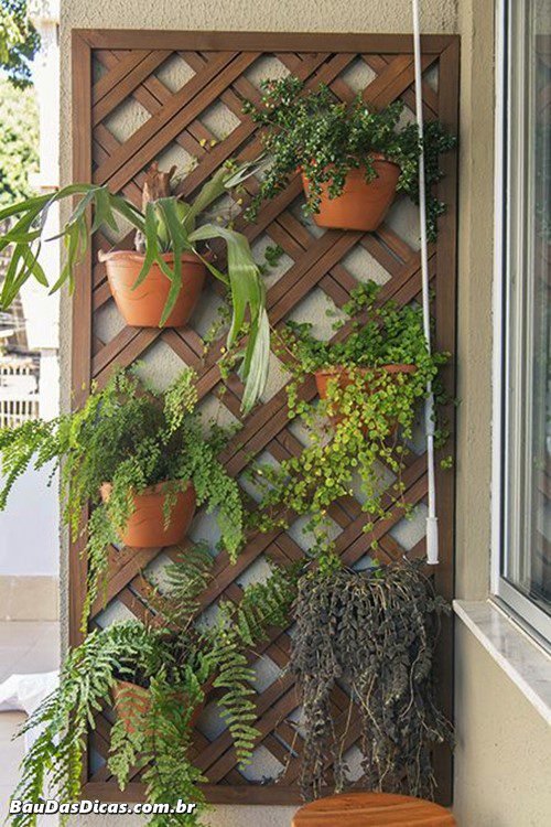 24 Ideias de jardins de parede criativas