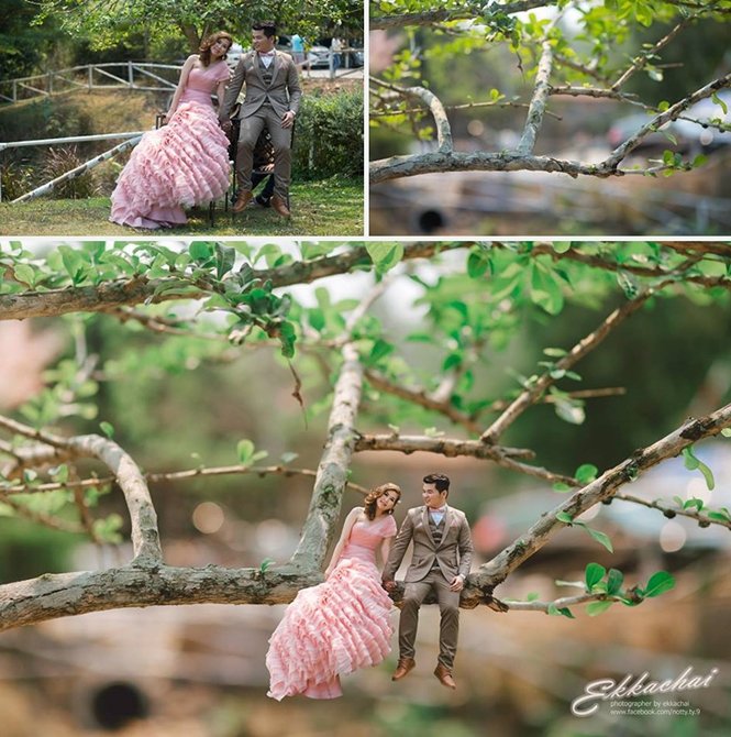 1750385033 779 Fotografo de casamento transforma casais em miniaturas Foto: Facebook