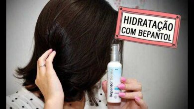 Hidratação com bepantol