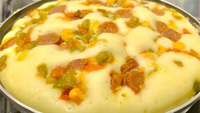 Torta salgada cremosa com massa de maisena na minha casa todo mundo adora