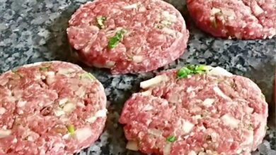 Hambúrguer artesanal caseiro para fazer lanches e sanduíches deliciosos na sua casa