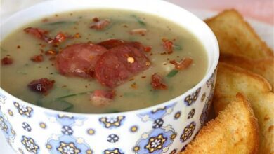 Caldo verde fácil e saboroso