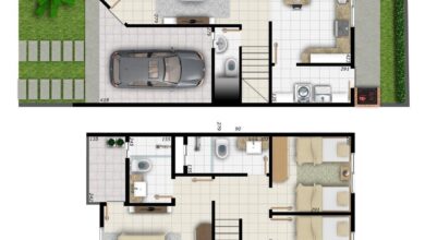 15 modelos de plantas de casas até 100 mil