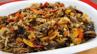 caponata de berinjela fácil