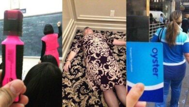 16 pessoas que parecem ter se inspirado no ambiente ao se vestir