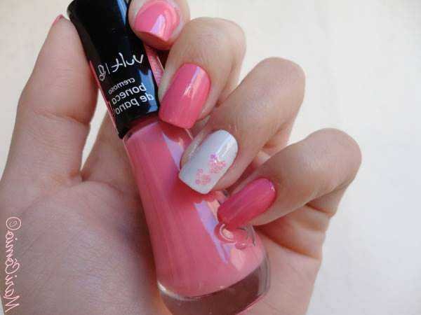 80 fotos de Unhas Bonitas decoradas em cor de rosa