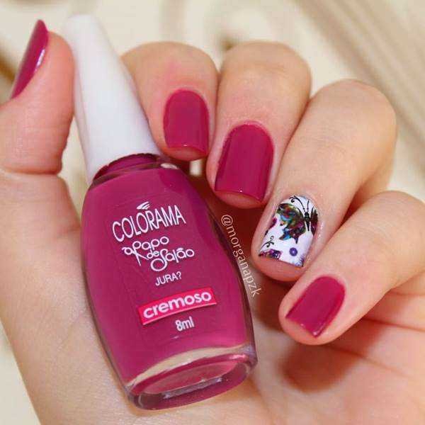 80 fotos de Unhas Bonitas decoradas em cor de rosa