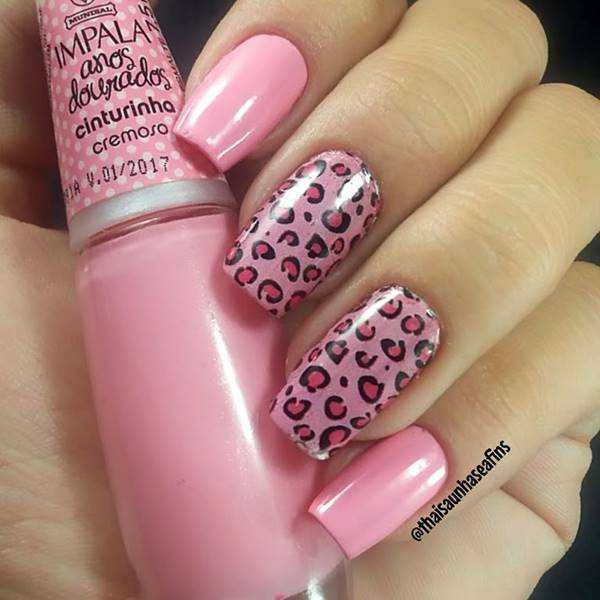 80 fotos de Unhas Bonitas decoradas em cor de rosa