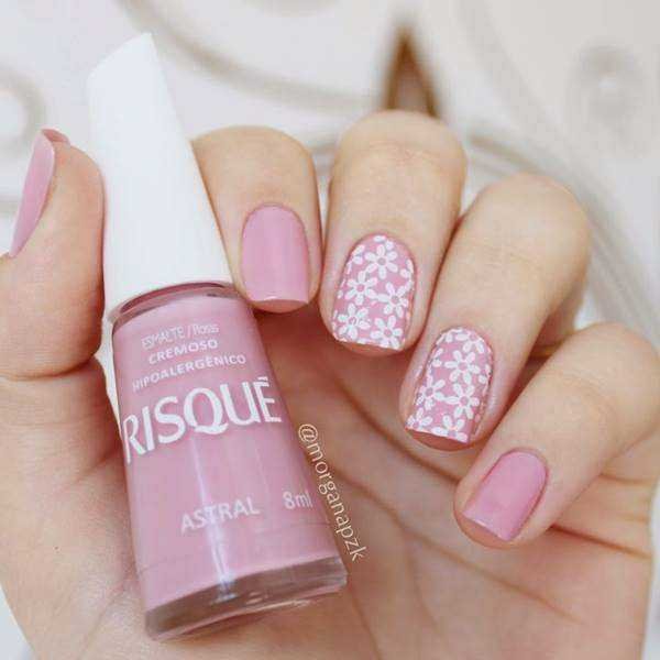 80 fotos de Unhas Bonitas decoradas em cor de rosa