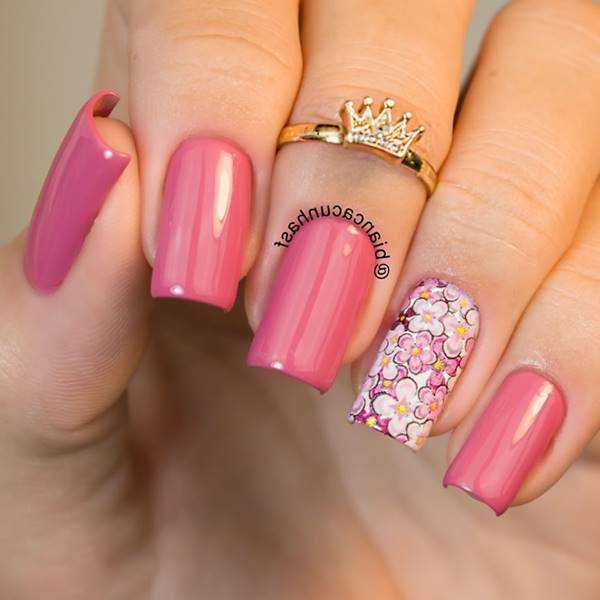80 fotos de Unhas Bonitas decoradas em cor de rosa