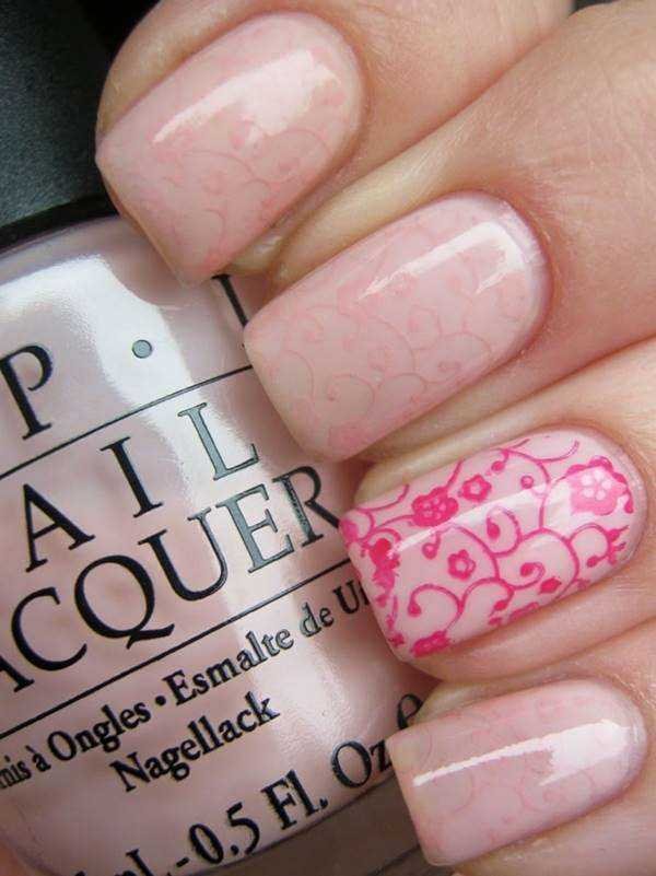 80 fotos de Unhas Bonitas decoradas em cor de rosa