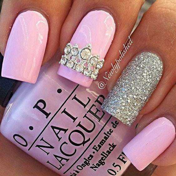 80 fotos de Unhas Bonitas decoradas em cor de rosa