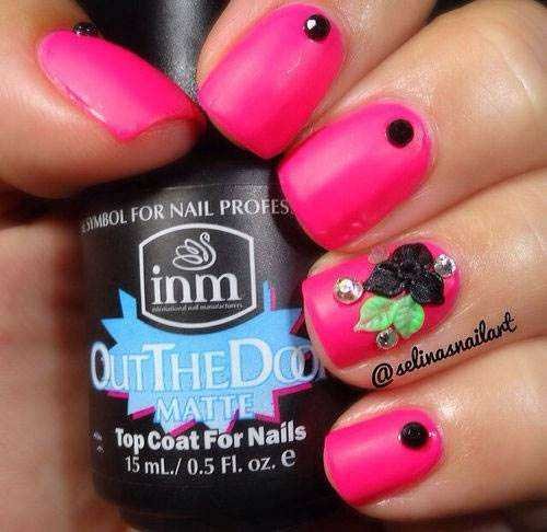 80 fotos de Unhas Bonitas decoradas em cor de rosa