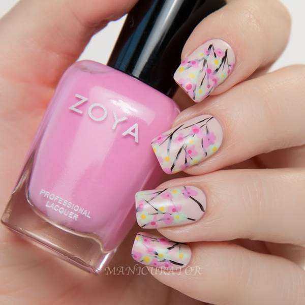 80 fotos de Unhas Bonitas decoradas em cor de rosa