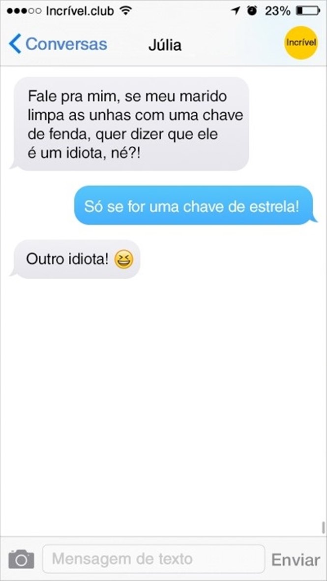 1750429887 22 11 mensagens provando que os relacionamentos podem ser divertidos Foto: Incrivel.club