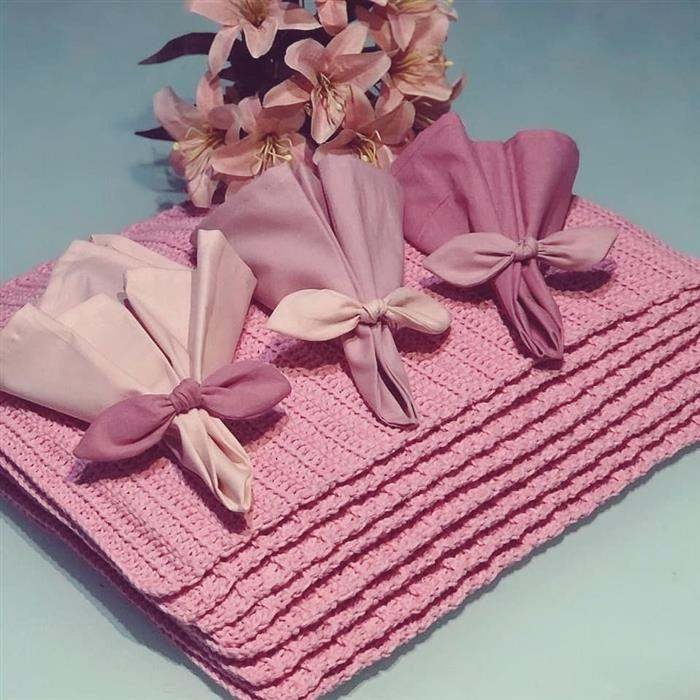 1750437556 122 como fazer jogo americano de croche jogo americano de crochê rosa