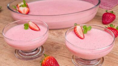 1750461370 mousse de morango de liquidificador feito em 5 minutos Mousse de Morango de Liquidificador Feito em 5 Minutos