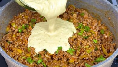 Fricassê de Carne moída fácil: Receita ideal para servir na refeição em família!