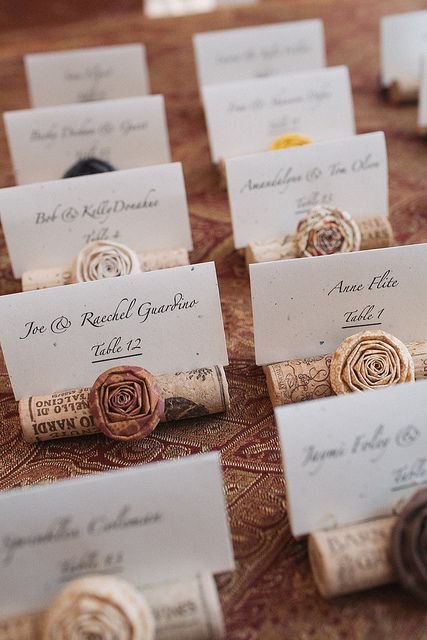 Lembrancinhas de casamento com rolha