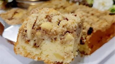 Bolo escandaloso: Um Bolo de Maçã que é um escândalo de tão saboroso