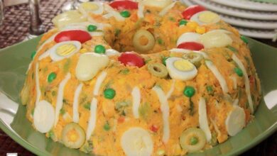 cuscuz recheado com queijo coalho