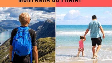 O que você prefere: Montanha ou praia? Sua escolha diz tudo sobre sua personalidade!